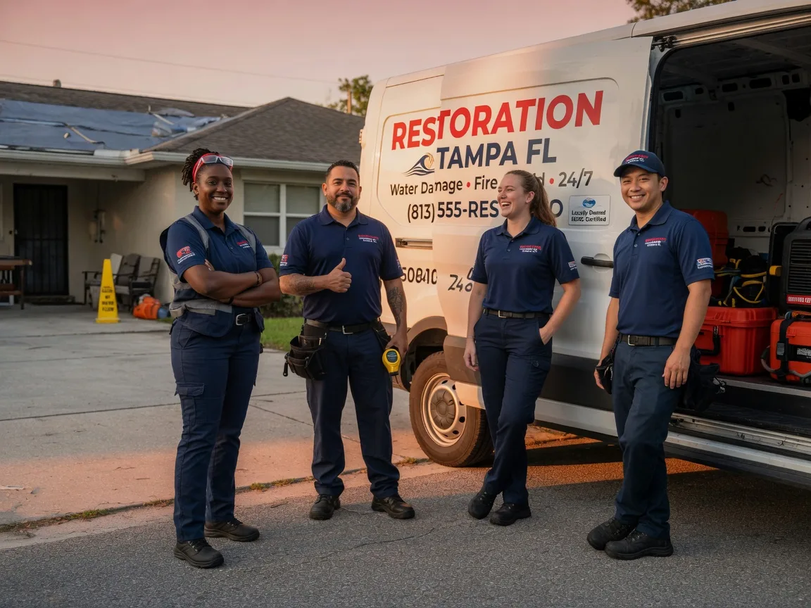 Water Damage Restoration company in Dover, FL